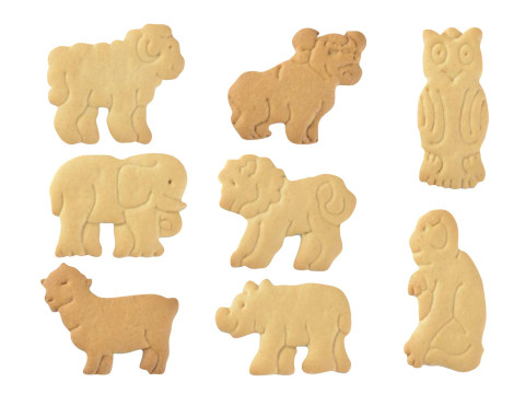 Animal Crackers Modello 3D