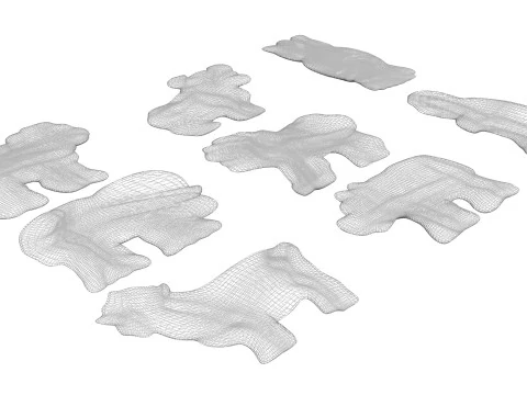 Animal Crackers 3D Model
