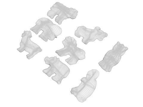 Animal Crackers Modello 3D