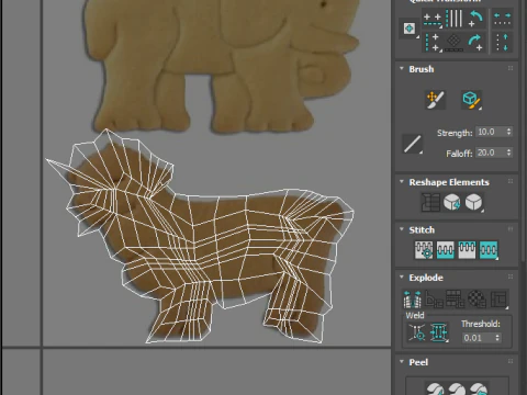 Animal Crackers 3D Model