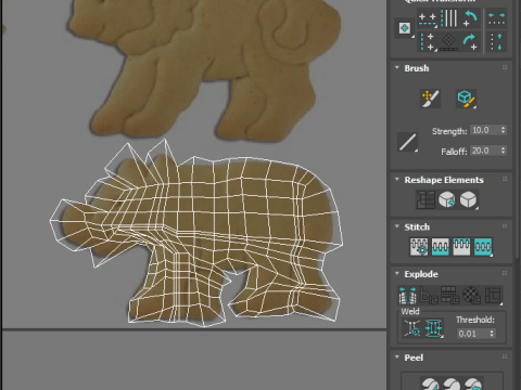 Animal Crackers Modello 3D
