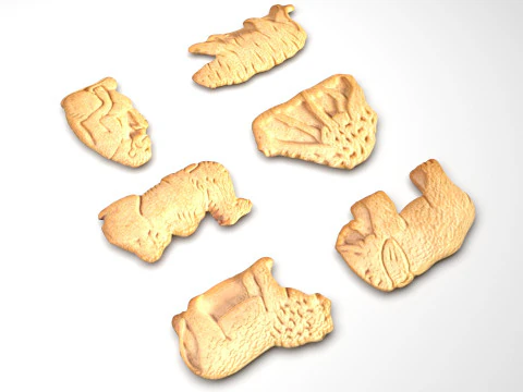 Animal Crackers 3D Model