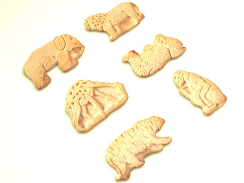 Animal Crackers 3D Model