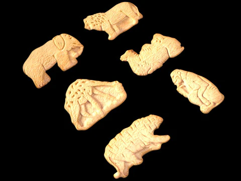 Animal Crackers 3D Model