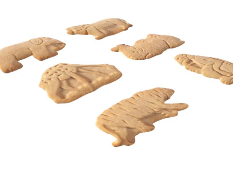 Animal Crackers 3D Model