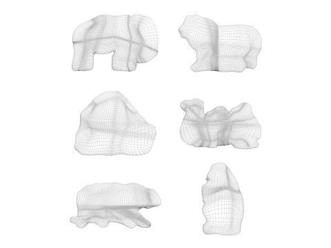 Animal Crackers 3D Model