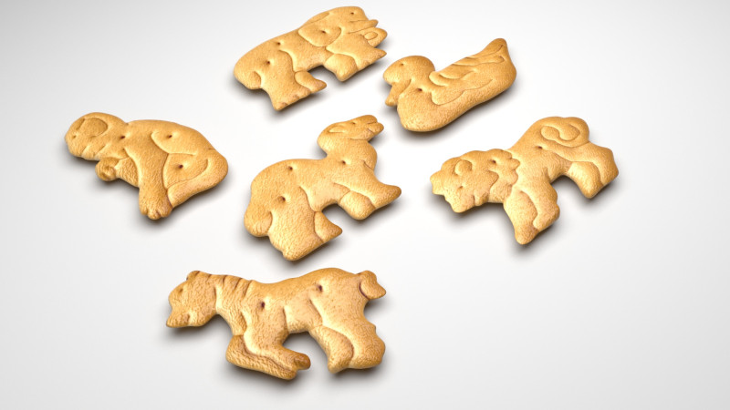 Animal Crackers Modello 3D .c4d .max .obj .3ds .fbx .stl .blend 