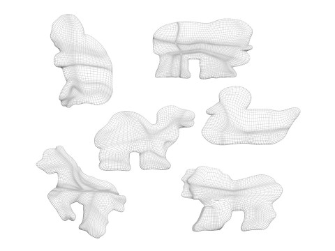 Animal Crackers Modello 3D