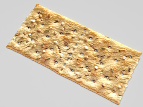 Biscoito Bio Modelo 3D