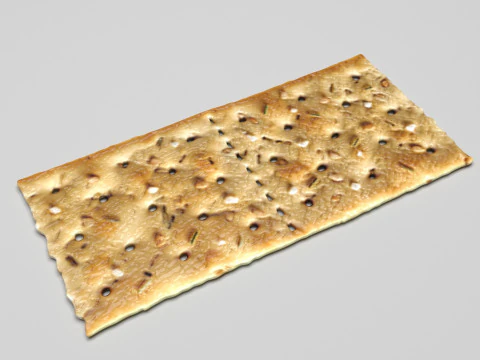 Biscoito Bio Modelo 3D