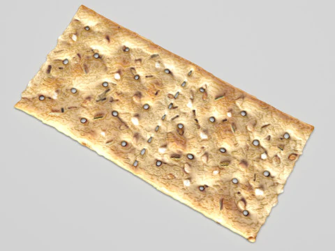 Biscoito Bio Modelo 3D