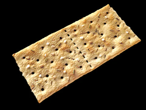 Biscoito Bio Modelo 3D