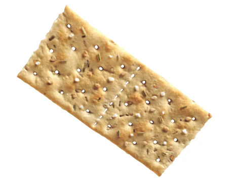 Biscoito Bio Modelo 3D