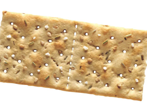 Biscoito Bio Modelo 3D