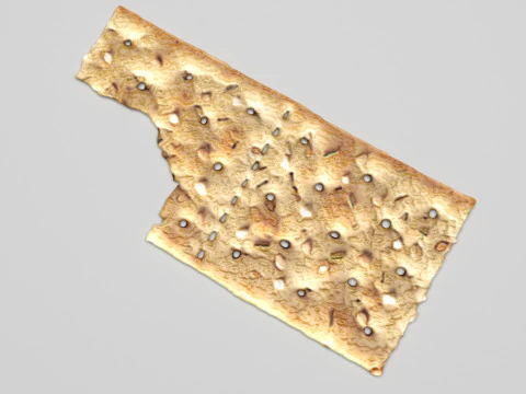 Bitten Bio Cracker 3D Model