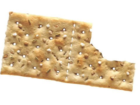 Bitten Bio Cracker 3D Model