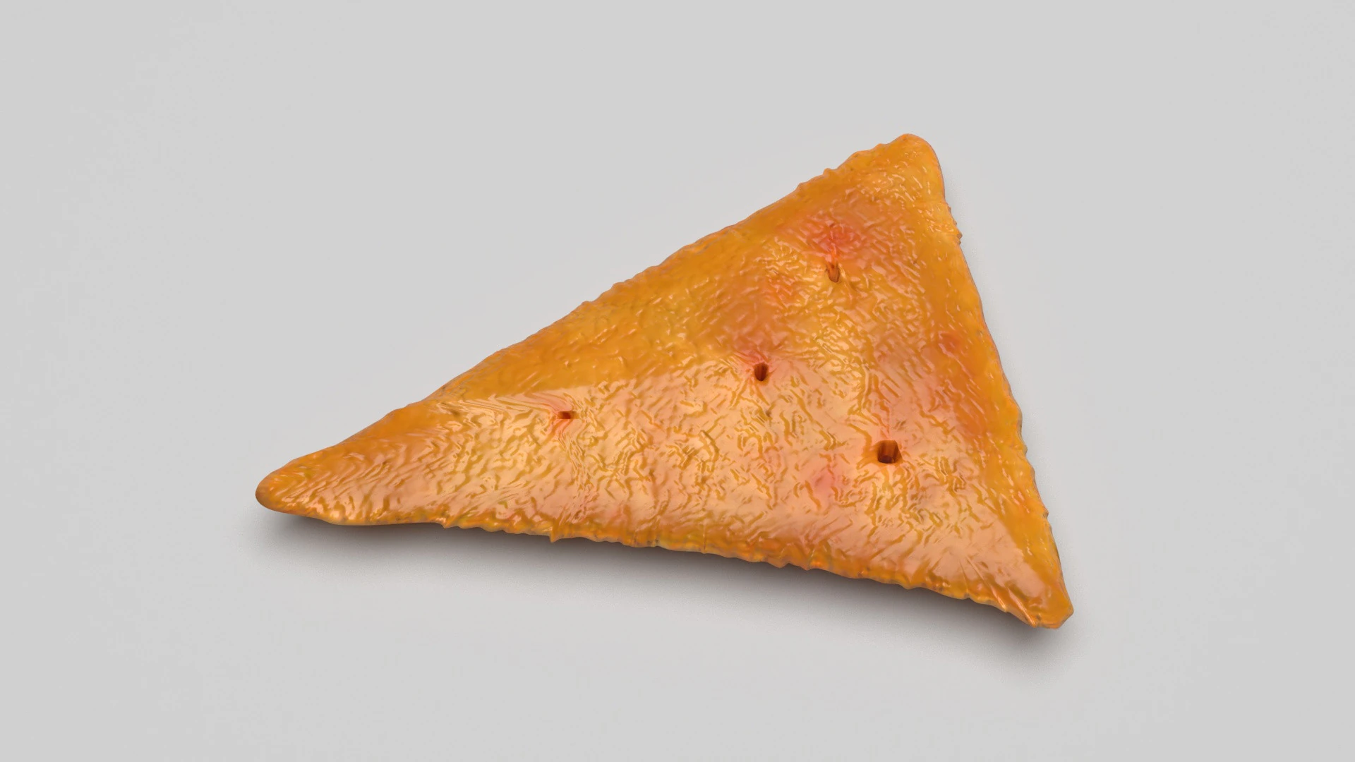 Triangle Cracker 3D Model .c4d .max .obj .3ds .fbx .stl .blend 