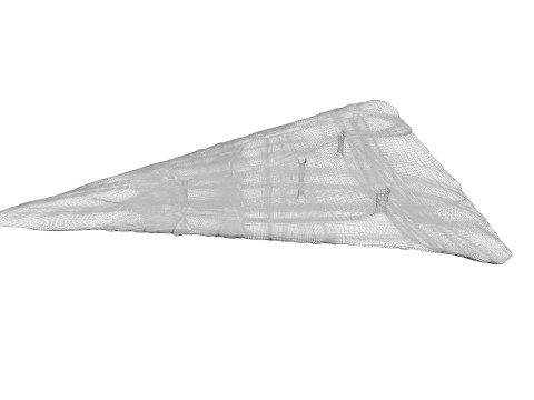 Triangle Cracker Model 3D