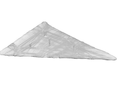 Triangle Cracker 3D Model