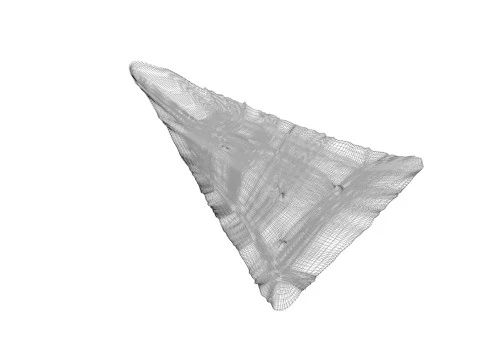 Triangle Cracker 3D Model