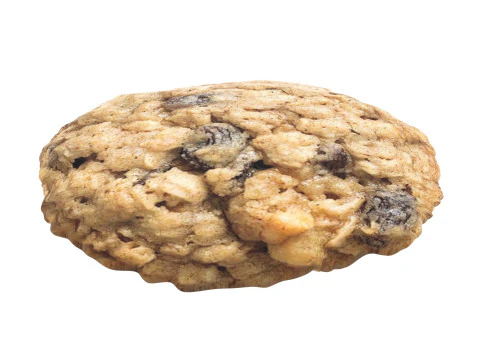 Kerupuk Bulat Serpihan Oat Model 3D