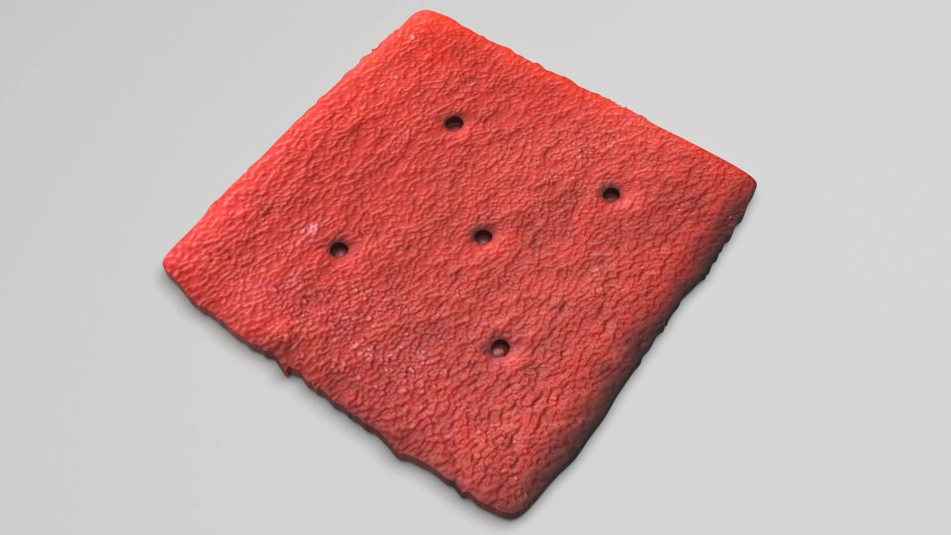 Red Cracker 3D Model .c4d .max .obj .3ds .fbx .stl .blend 
