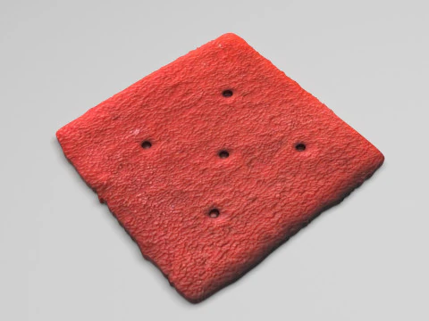 Red Cracker 3D Model