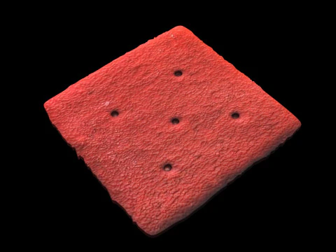 Red Cracker 3D Model