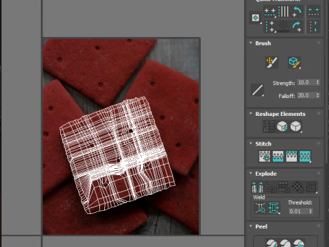 Red Cracker 3D Model