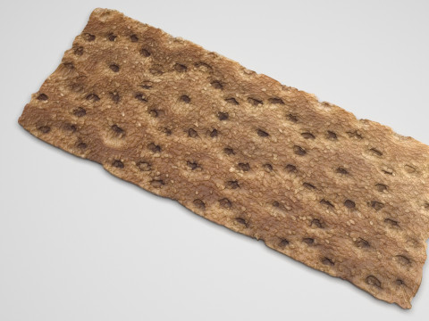 Brown Cracker Bread Modèle 3D