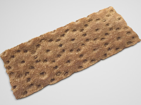 Brown Cracker Bread Modèle 3D