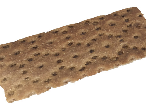 Brown Cracker Bread Modèle 3D
