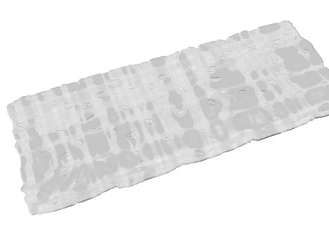 Brown Cracker Bread 3D Model