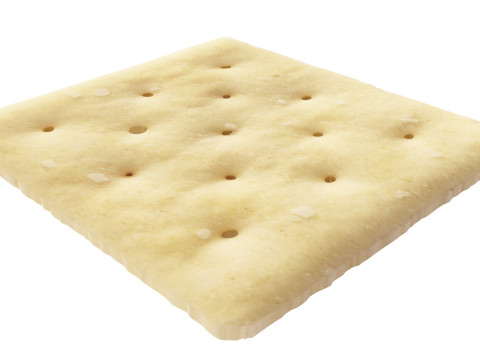 Square Cracker Model 3D