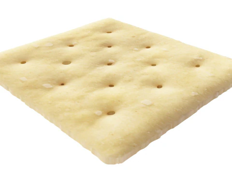 Square Cracker 3D Model