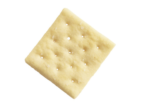 Square Cracker Model 3D