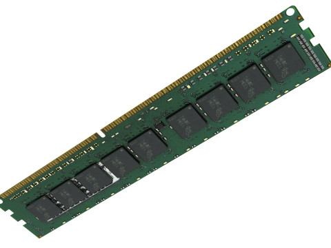 DDR4 SDRAM Memory Module 3D Модель