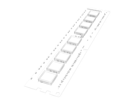 DDR4 SDRAM Memory Module 3D Модель