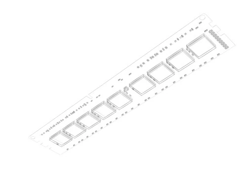 DDR4 SDRAM Memory Module 3D Model