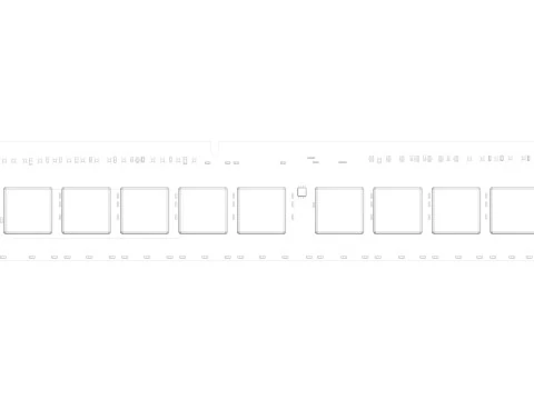 DDR4 SDRAM Memory Module 3D Model