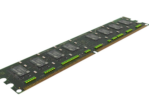 DDR4 SDRAM Memory Module 3Dモデル