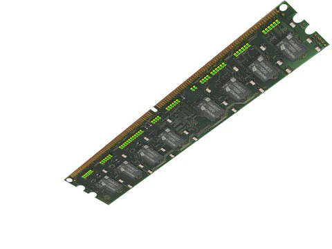 DDR4 SDRAM Memory Module 3D Model