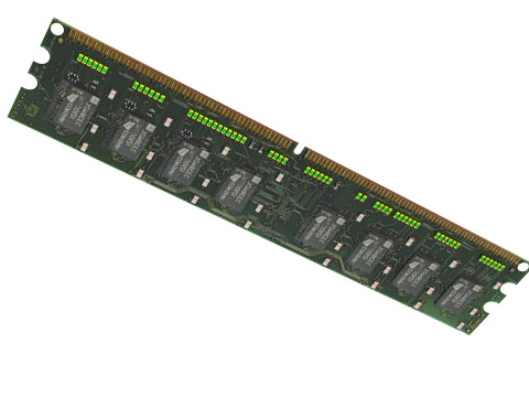 DDR4 SDRAM Memory Module 3Dモデル