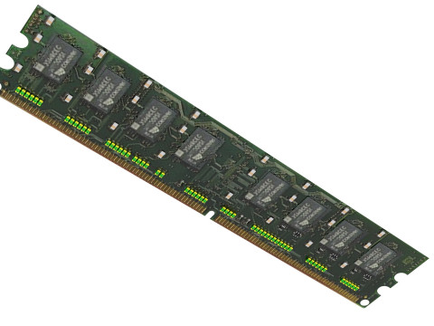 DDR4 SDRAM Memory Module 3Dモデル