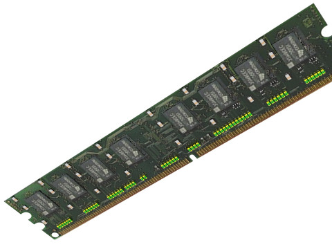 DDR4 SDRAM Memory Module 3Dモデル