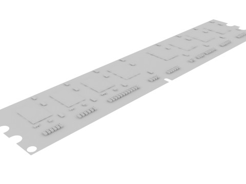 DDR4 SDRAM Memory Module 3Dモデル