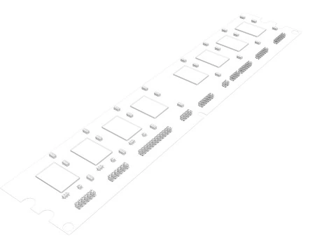 DDR4 SDRAM Memory Module 3D Model
