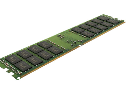 DDR4 SDRAM Memory Module Modello 3D
