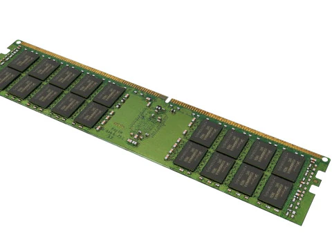DDR4 SDRAM Memory Module 3D Model