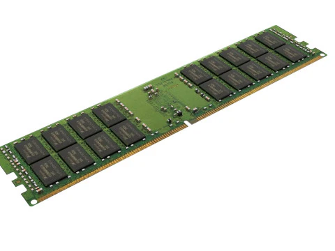 DDR4 SDRAM Memory Module 3D Model